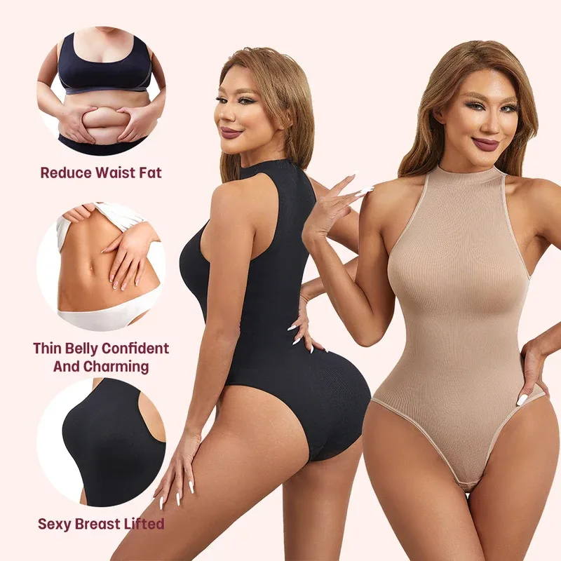 Waist Trainer Women - Elastyczne body modelujące sylwetkę, seksowne bezrękawniki