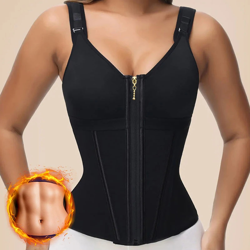 Waist Trainer Women - Bielizna modelująca damska Fajas, gorset wyszczuplający