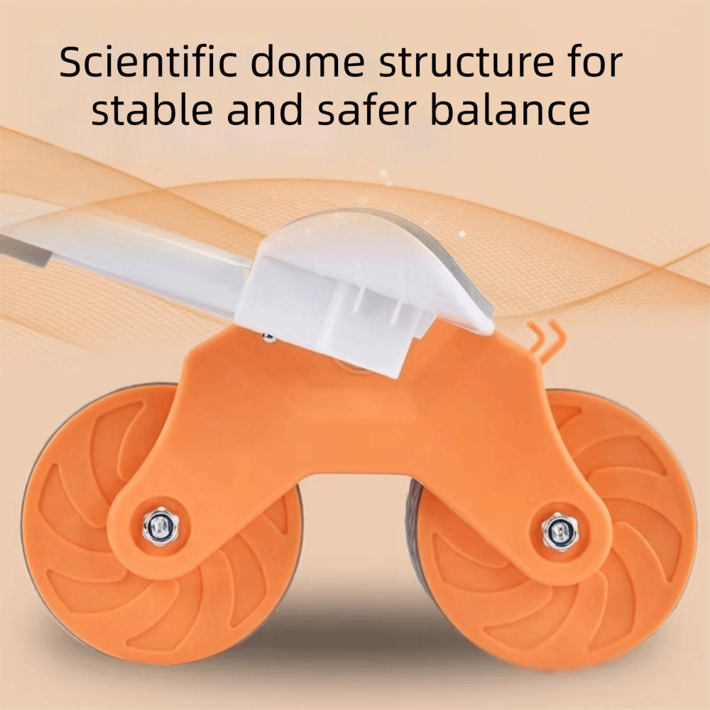 Ab Wheel Roller - Stalowy wałek do ćwiczeń mięśni brzucha