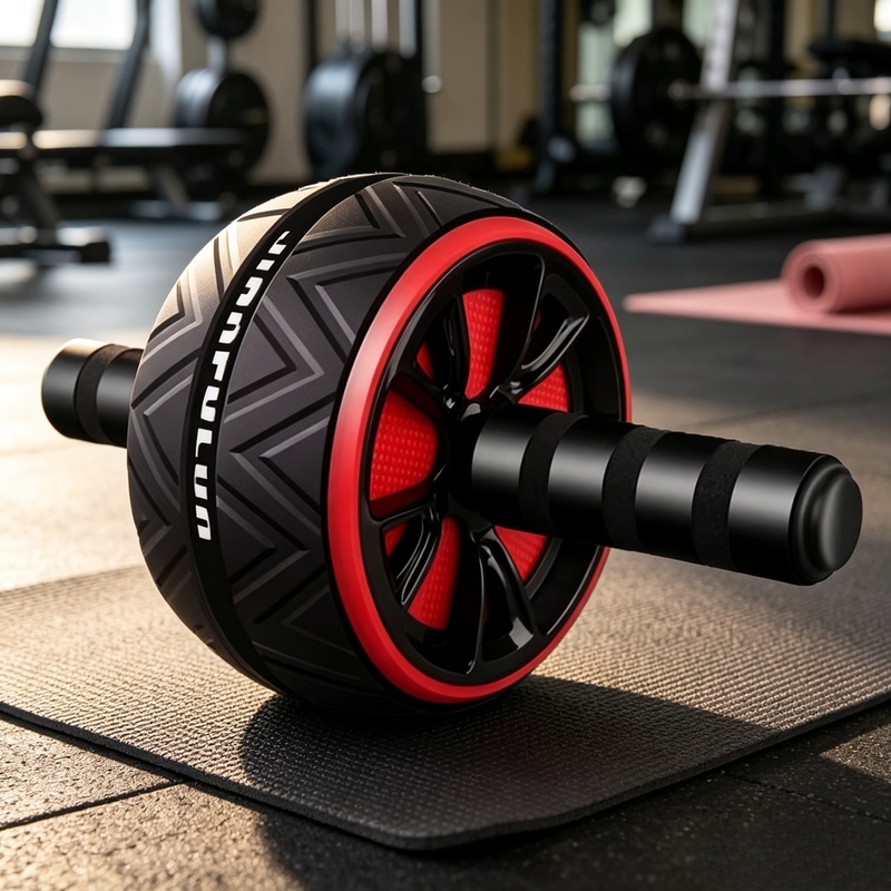 Ab Wheel Roller - Antypoślizgowe kółko do ćwiczeń mięśni brzucha,