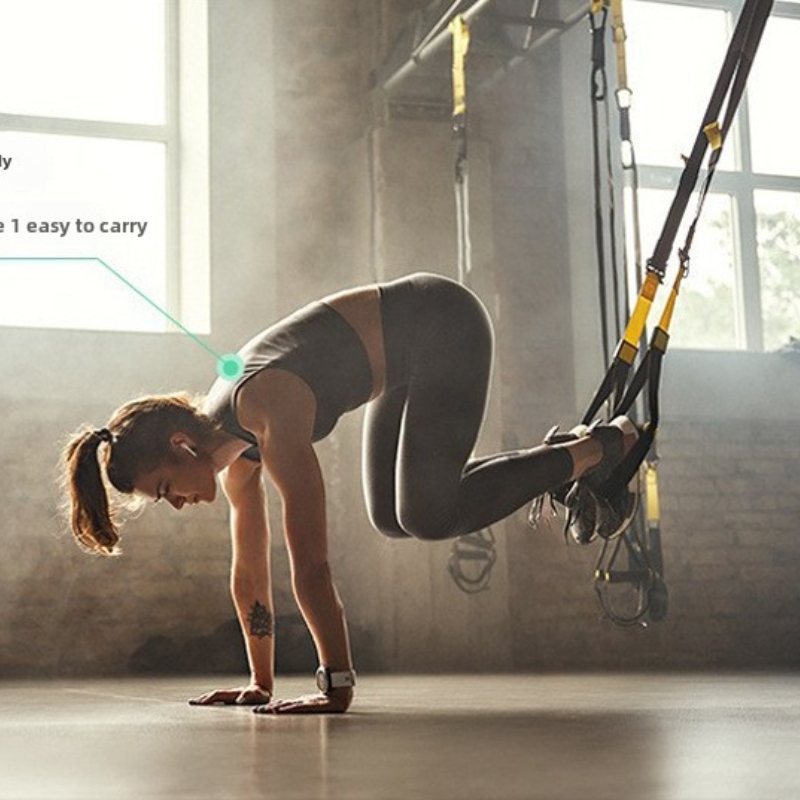 Suspension Trainer Trx - Nowy Zestaw do Treningu Zawieszeniowego Fitness,