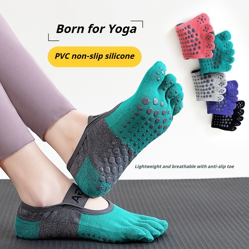 Yoga Fitness Pilates - Profesjonalne skarpety do pilatesu z pięcioma