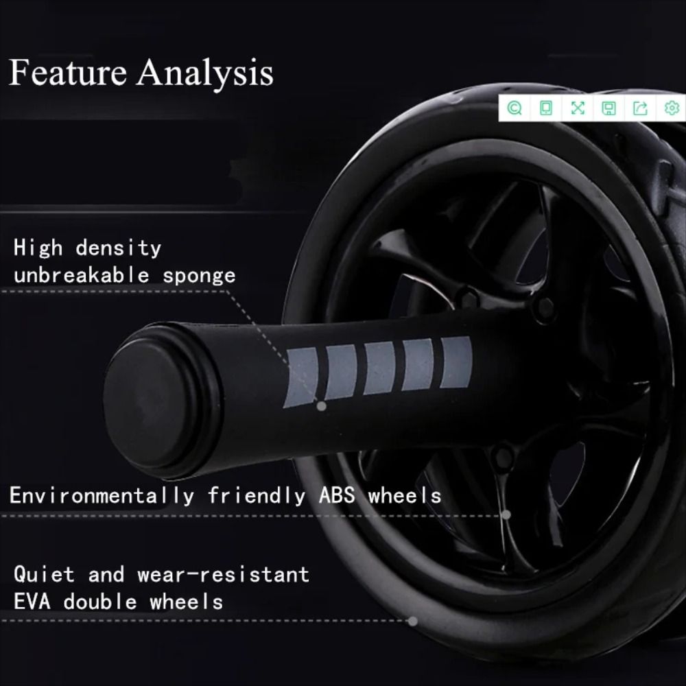 Wałek do ćwiczeń mięśni brzuch – Ab Wheel Roller recenzja i cena
