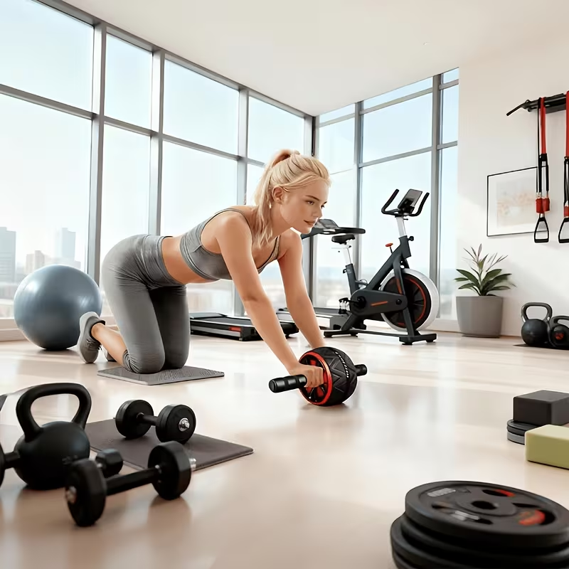 Kółko do ćwiczeń mięśni brzuch – Ab Wheel Roller recenzja i cena