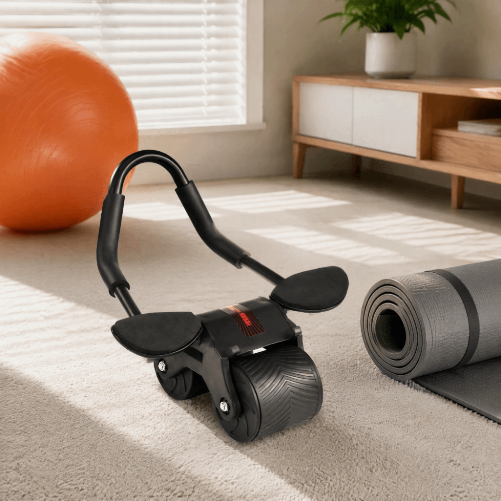 Stalowy wałek do ćwiczeń mięśn – Ab Wheel Roller recenzja i cena