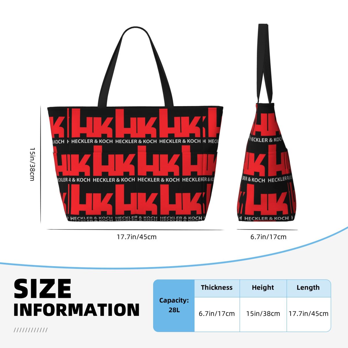 Torba plażowa HK Heckler Koch  – Yoga Fitness Hk recenzja i cena