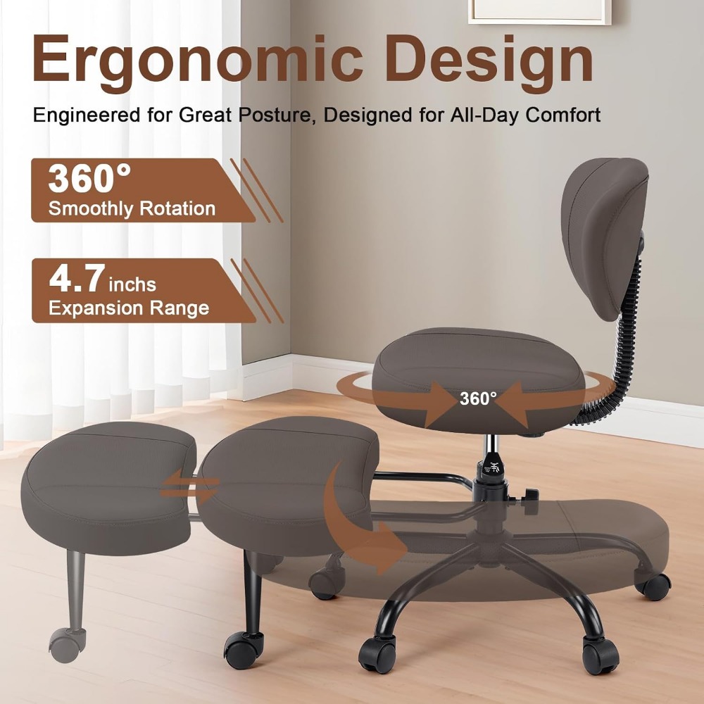 Ergonomiczne krzesło obrotowe  – Yoga & Fitness Center recenzja i cena