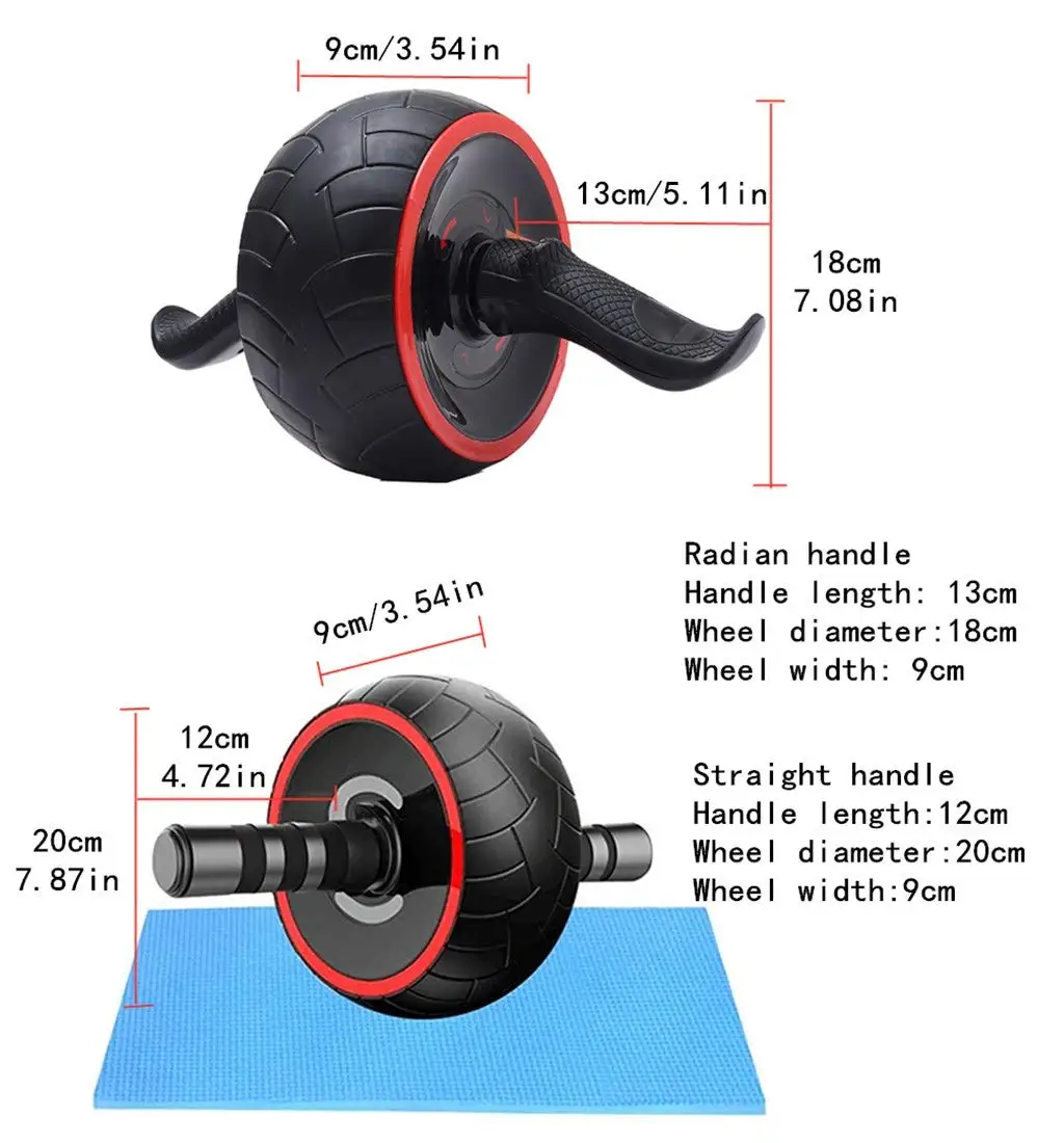 Kółko do ćwiczeń mięśni brzuch – Ab Wheel Roller recenzja i cena